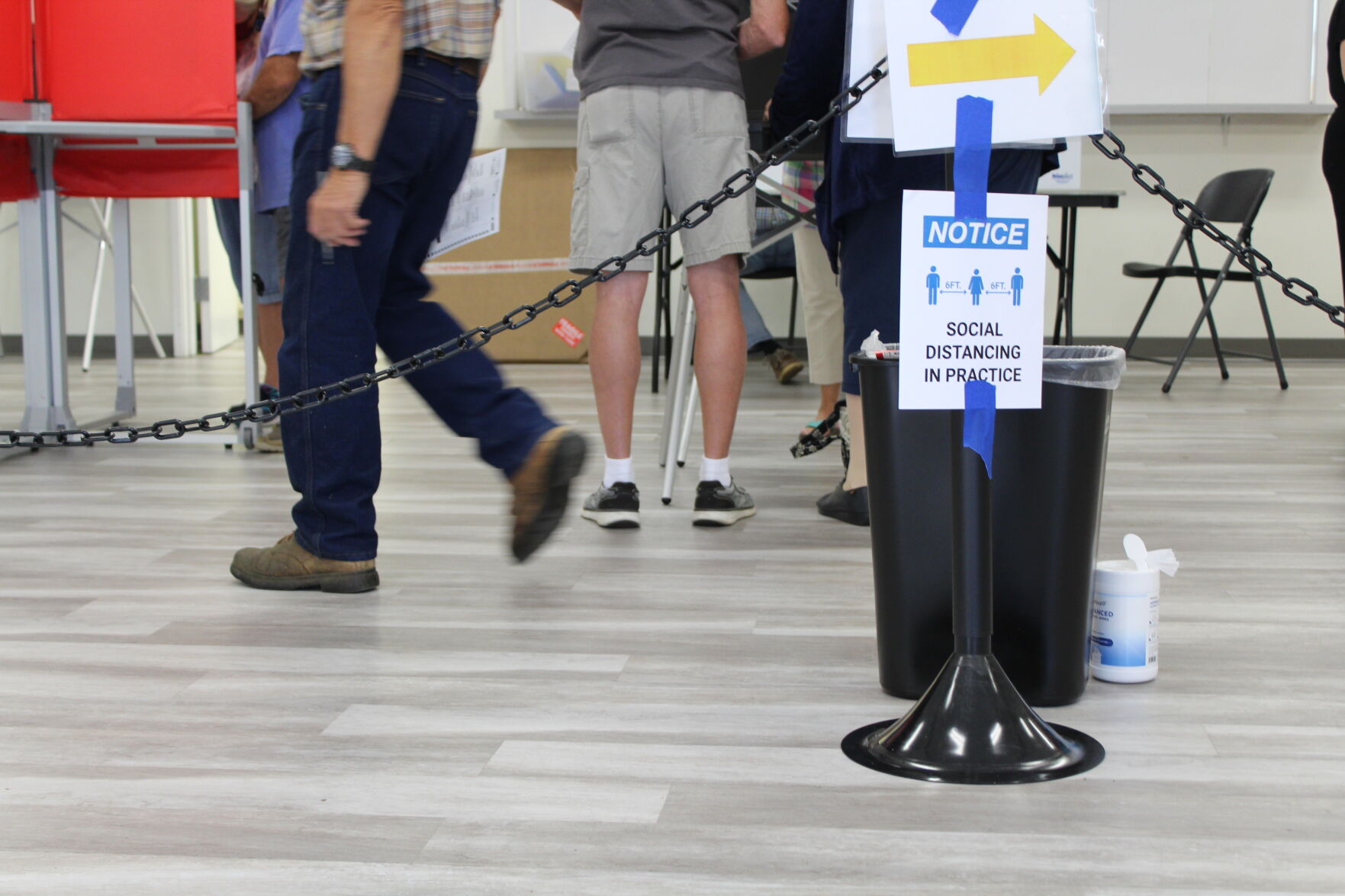 One-stop sites churn to life, welcome more than 3,300 voters Thursday